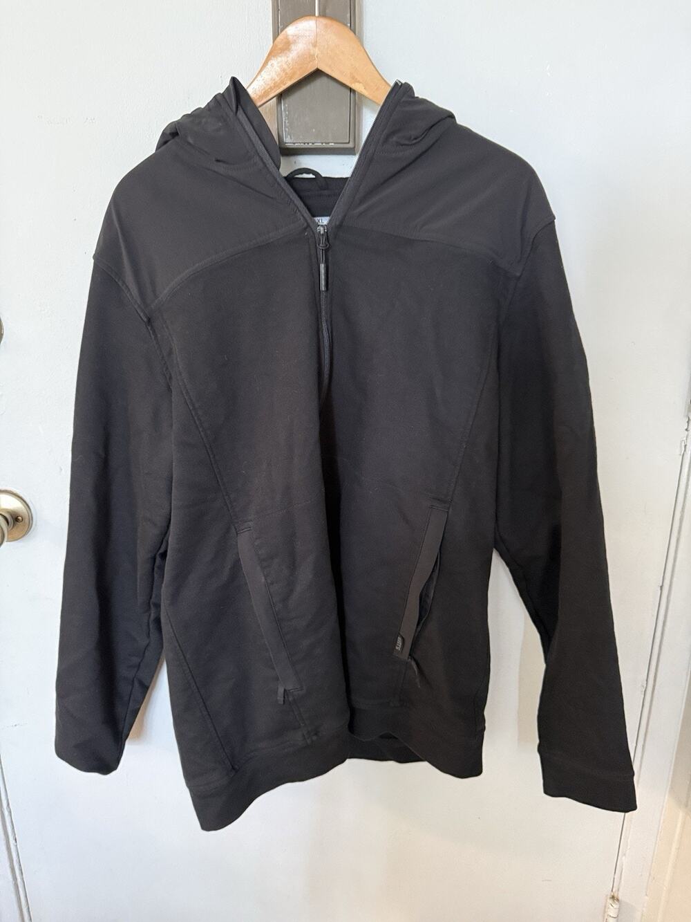 5.11 Tactical Men's Size XL Black Full Zip Hooded Softshell Jacket Outdoor Coat